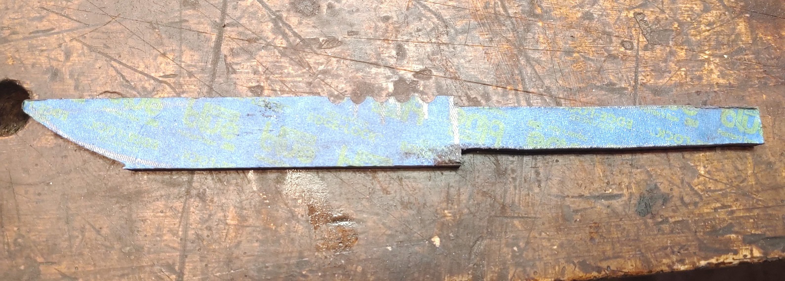 Adding Jimping to your custom made knife